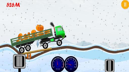 Hill Cargo Truck Driving - Gameplay image of android game