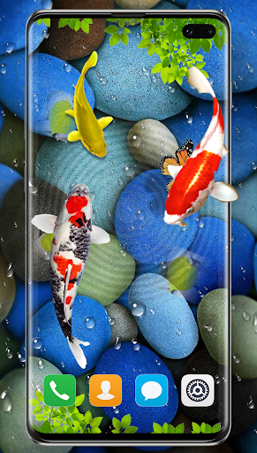 Fish Live Wallpaper 3D Touch for Android - Download