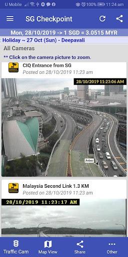 Singapore Checkpoint Traffic - عکس برنامه موبایلی اندروید