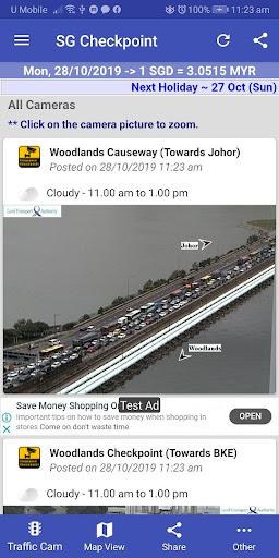 Singapore Checkpoint Traffic - عکس برنامه موبایلی اندروید