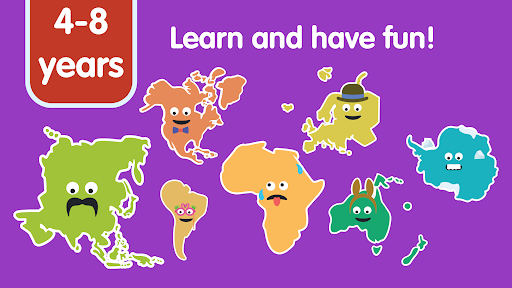 World Geography for kids - Image screenshot of android app