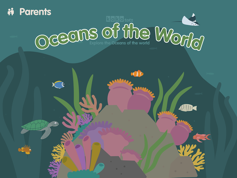 Learn Ocean Animals for kids - عکس برنامه موبایلی اندروید