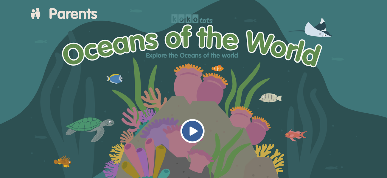 Learn Ocean Animals for kids - عکس برنامه موبایلی اندروید
