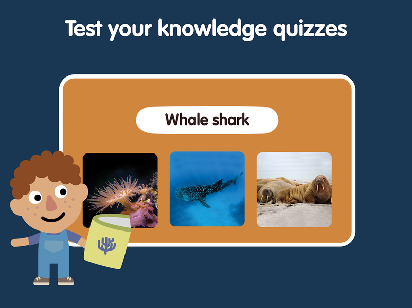 Learn Ocean Animals for kids - عکس برنامه موبایلی اندروید