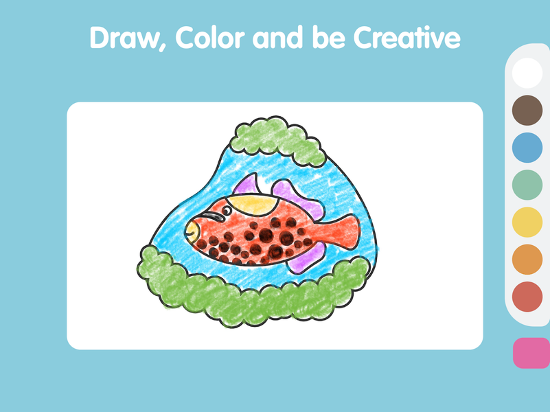 Learn Ocean Animals for kids - عکس برنامه موبایلی اندروید