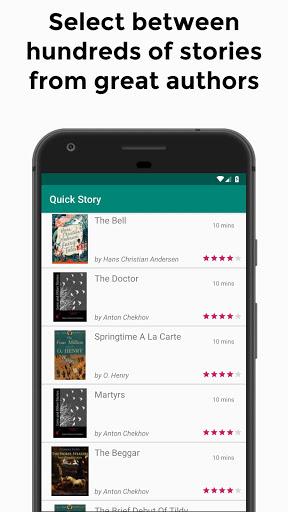 Quick Story - Read Short Stories - عکس برنامه موبایلی اندروید