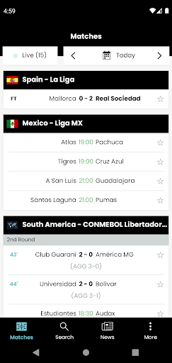 GOAL Live Scores - Image screenshot of android app