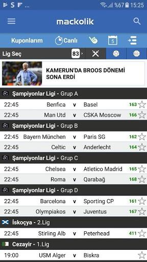 Mackolik Live Score | M Scores - Image screenshot of android app