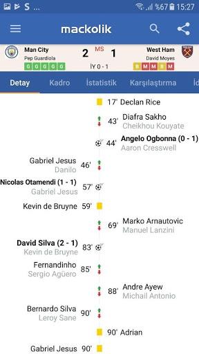 Mackolik Live Score | M Scores - Image screenshot of android app