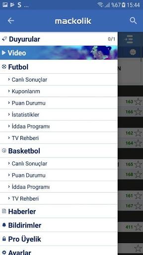 Mackolik Live Score | M Scores - عکس برنامه موبایلی اندروید