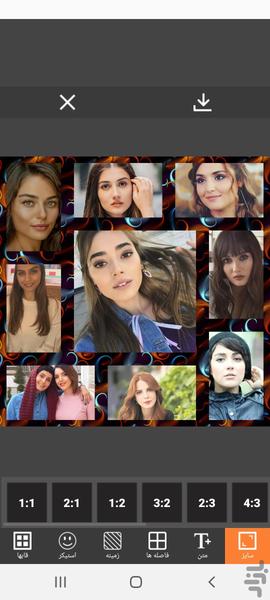 ویرایشگر عکس کلاژ - عکس برنامه موبایلی اندروید