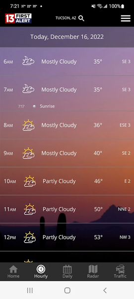 KOLD First Alert Weather - عکس برنامه موبایلی اندروید