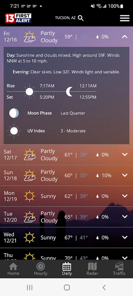 KOLD First Alert Weather - عکس برنامه موبایلی اندروید
