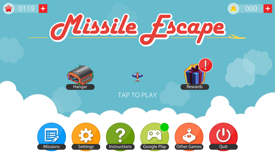 Missile Escape - عکس بازی موبایلی اندروید