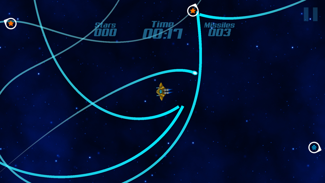 Missile Escape: Space - Image screenshot of android app