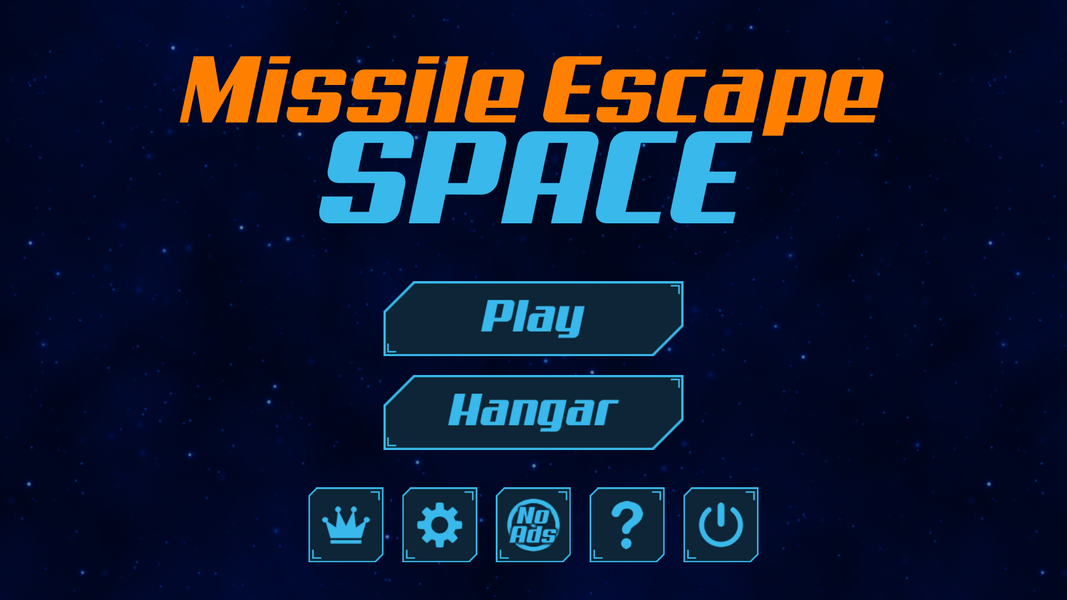 Missile Escape: Space - Image screenshot of android app