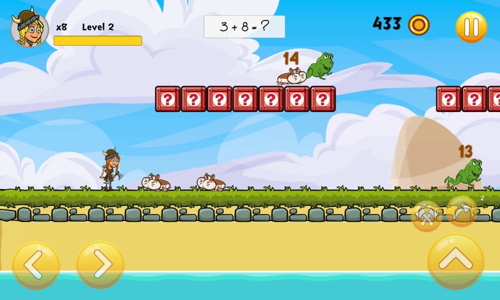 Wise Viking - Jungle Adventure - Gameplay image of android game