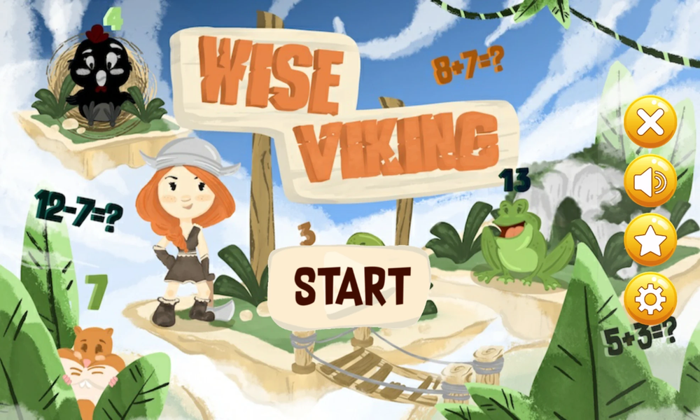 Wise Viking - Jungle Adventure - عکس بازی موبایلی اندروید