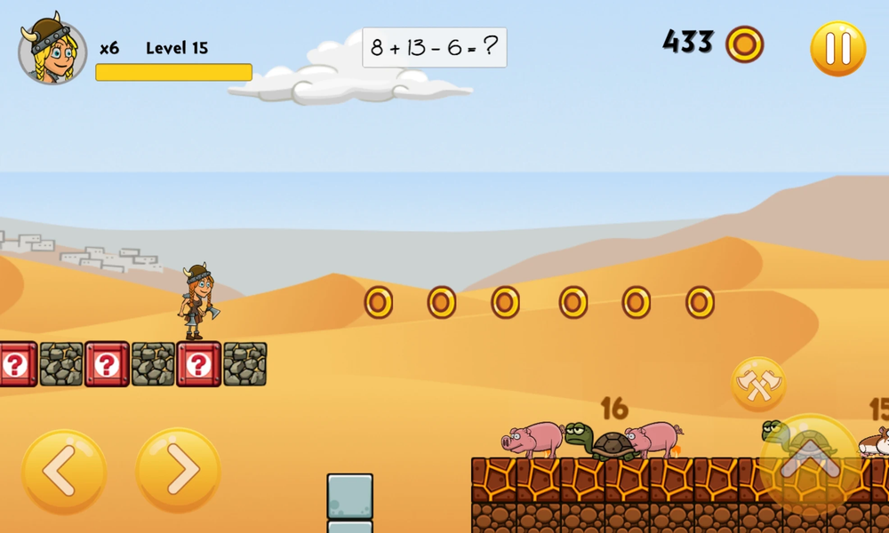 Wise Viking - Jungle Adventure - Gameplay image of android game