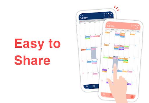 Simple Calendar - easy planner - عکس برنامه موبایلی اندروید