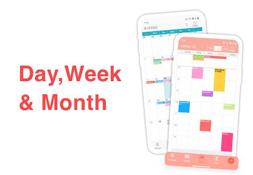Simple Calendar - easy planner - عکس برنامه موبایلی اندروید