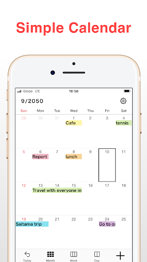 N Calendar - Simple planner - عکس برنامه موبایلی اندروید
