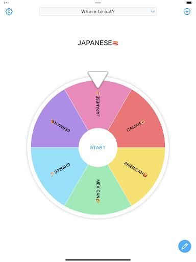 Spinning Wheel + Roulette - عکس برنامه موبایلی اندروید