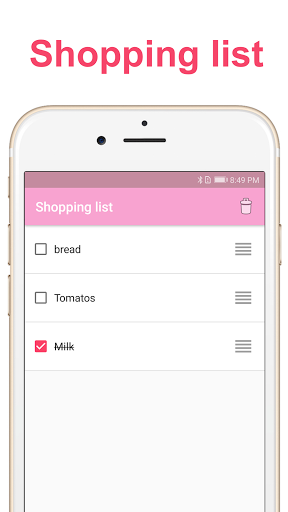 Shopping List - grocery notes - عکس برنامه موبایلی اندروید