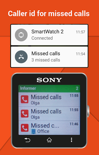 Informer - Notifications for Sony SW۲ SBH۵۲ - عکس برنامه موبایلی اندروید