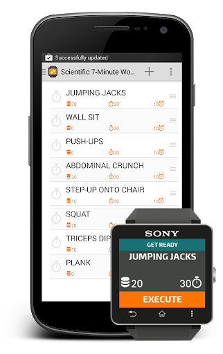 Workout 💪 for SmartWatch - عکس برنامه موبایلی اندروید
