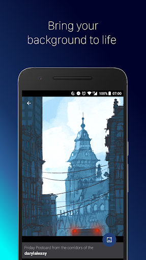 LoopWall (GIFs as Wallpaper) - عکس برنامه موبایلی اندروید