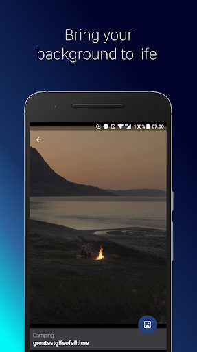 LoopWall (GIFs as Wallpaper) - عکس برنامه موبایلی اندروید