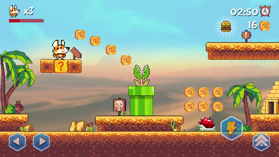 Super Dog Run Jungle Adventure - عکس بازی موبایلی اندروید