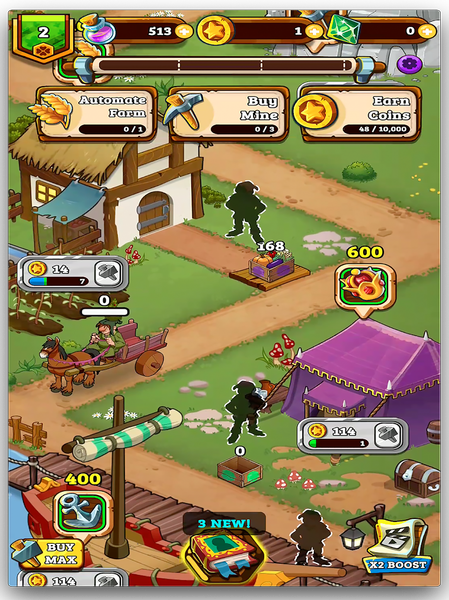 Royal Idle: Medieval Quest - عکس بازی موبایلی اندروید