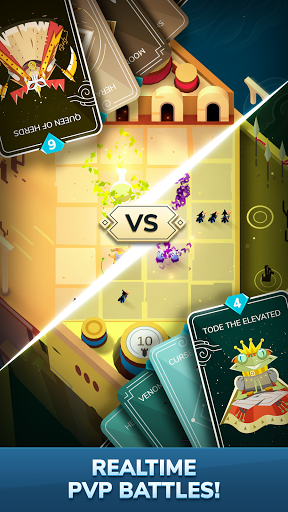 Stormbound: PVP Card Battle - Gameplay image of android game