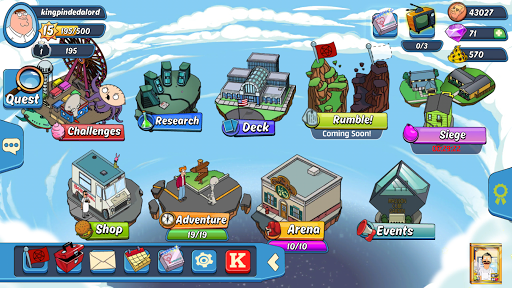 Animation Throwdown: Epic CCG - Gameplay image of android game