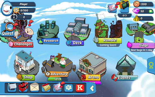 Animation Throwdown: Epic CCG - Gameplay image of android game