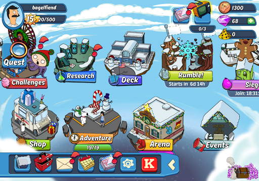 Animation Throwdown: Epic CCG - Gameplay image of android game