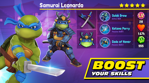 TMNT: Mutant Madness - Gameplay image of android game