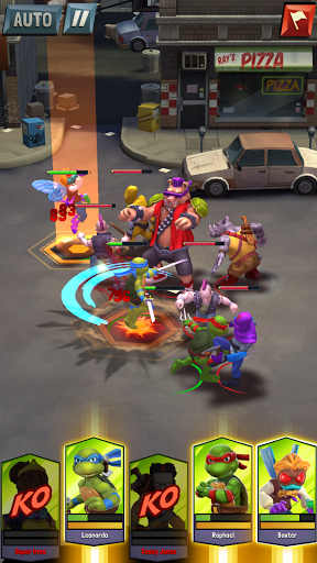 TMNT: Mutant Madness - Gameplay image of android game