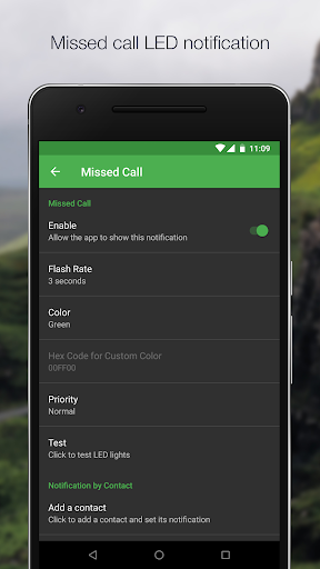 Light Manager 2 - LED Settings - Image screenshot of android app