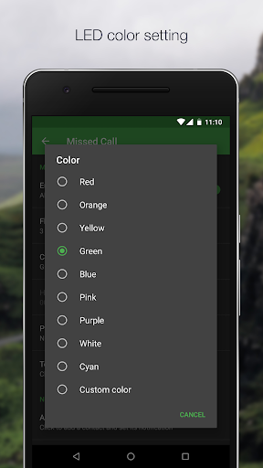 Light Manager 2 - LED Settings - Image screenshot of android app