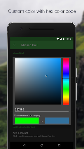 Light Manager 2 - LED Settings - Image screenshot of android app