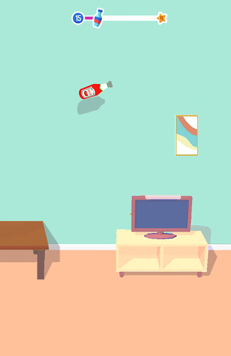 Bottle Flip Era: Fun 3D Game - Gameplay image of android game