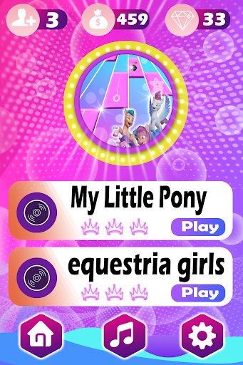 My Little Pony Piano Game - Image screenshot of android app