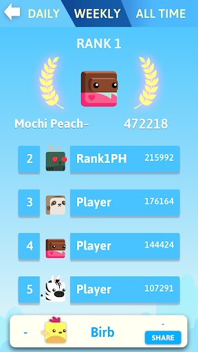 Stacky Bird: Fun Offline Game - Gameplay image of android game