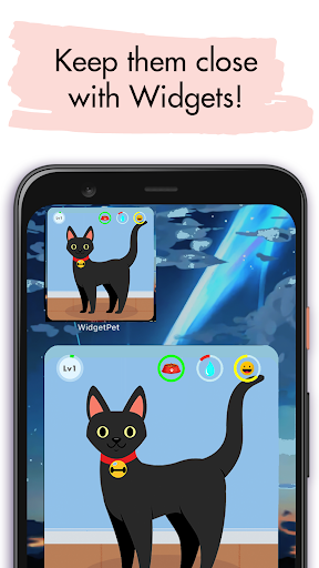 Watch Pet: Widget & Watch Pets - Gameplay image of android game