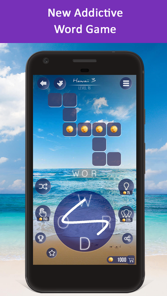 Word Beach: Word Search Games - Gameplay image of android game