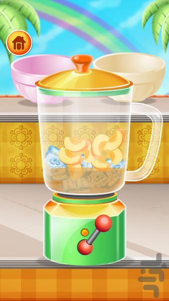 بازی درست کردن یخ در بهشت میوه ای - عکس بازی موبایلی اندروید