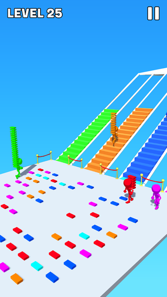 Bridge Race Fun 3D - عکس بازی موبایلی اندروید